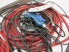 VMG ionised air gun with HP50-1 box and air line