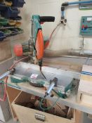 DMS FC350 RAP Super mitre saw with 2 x pneumatic clamping stations