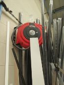Reelworks wall mounted reeled retractable air line, 15m