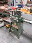 Mosra manual notching machine, serial no. 4997