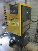 HPC Plusair SM11 receiver mounted air compressor Pressure Systems WSE - This item has no record of