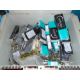 Box of various door furniture including lock, hinges and mortice lock - Image 1 of 2