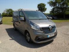 Renault Trafic Sl27 Sport Nav Engy1.6 Dci panel van Registration: LX18 OPU Recorded mileage: 64,