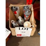 Six tubes of general purpose silicone