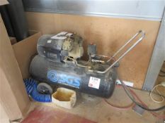 SGS SC100V 100L air compressor (Please note, this LOT is located at: Hamlyn House, Mardle Way,