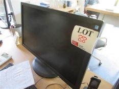 Dell PC tower, Hanns G desktop monitor, keyboard & mouse (Please note, this LOT is located at: 24A