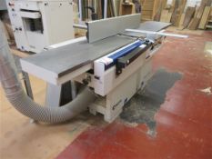 SCM Nova f410 planer/thicknesser, serial No. AB00031629 (2024) (please note: excluding ducting,