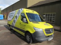 Mercedes Sprinter 315 Premium 2.0Cdi L3 H2 panel van Registration: WA73 UOP Recorded mileage: 21,012