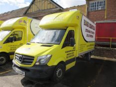 Mercedes Sprinter 314 2.2Cdi Bluetec 3.5t box van Registration: NL67 FOH Recorded mileage: 136,028