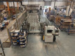 Window and door system manufacturing equipment, components, general hand tools, warehouse racking, office furniture and equipment