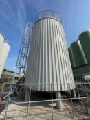 BCD Whey Silo, (WPC Silo 7) 60,000 Ltr, ATM, 4500 Kg, YOM 2012. 3.8 x 7.3m