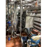 Tetra Pak Whey R52 Pasteuriser, 26,000 Ltrs per hour, with Balance Tank, 2x LKH40 Pumps, Dia 200mm,