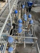 Whey Valve Matrix for Lot 5, 14 Think Top Valves.