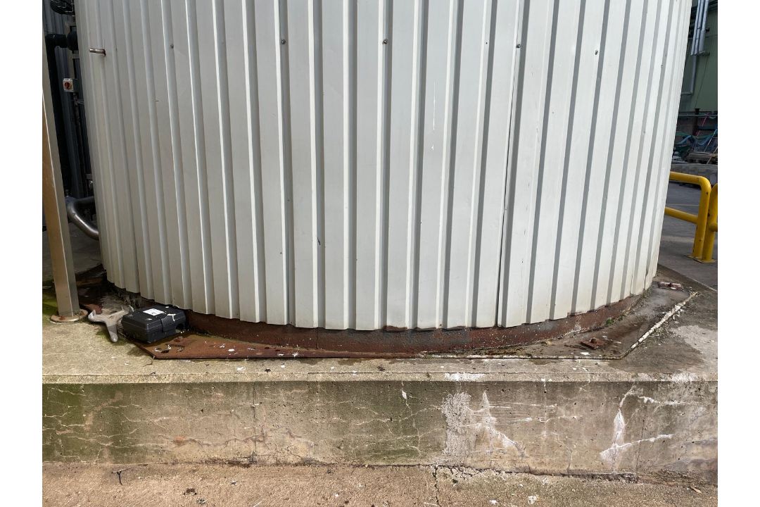 200,000 Ltr SS Silo (Ro Silo 4), no agitation, used for water storage, 4 x 16m, 10 Tonne, Insulated. - Image 5 of 6