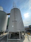 BCD Whey Silo, (WPC Silo 6) 60,000 Ltr, ATM, 4500 Kg, YOM 2012. 3.8 x 7.3m
