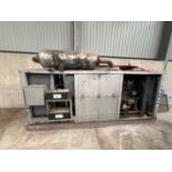 Petbow Diesel Generator, KV 210, Rolls Royce Engine, On skid, 500 x 120 x 220 cm, Top silenced exhau