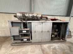 Petbow Diesel Generator, KV 210, Rolls Royce Engine, On skid, 500 x 120 x 220 cm, Top silenced exhau