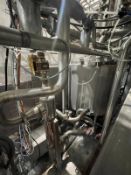 1 x CIP Single Tank system with Pumps and Valves. 3.4 x 1.5 x 2m