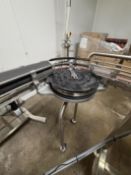 30 Mtrs of Tetra Pak bottle conveyor, 6x 90 deg bends, 2 mtr lengths with a carton spacer, 3 Drive u