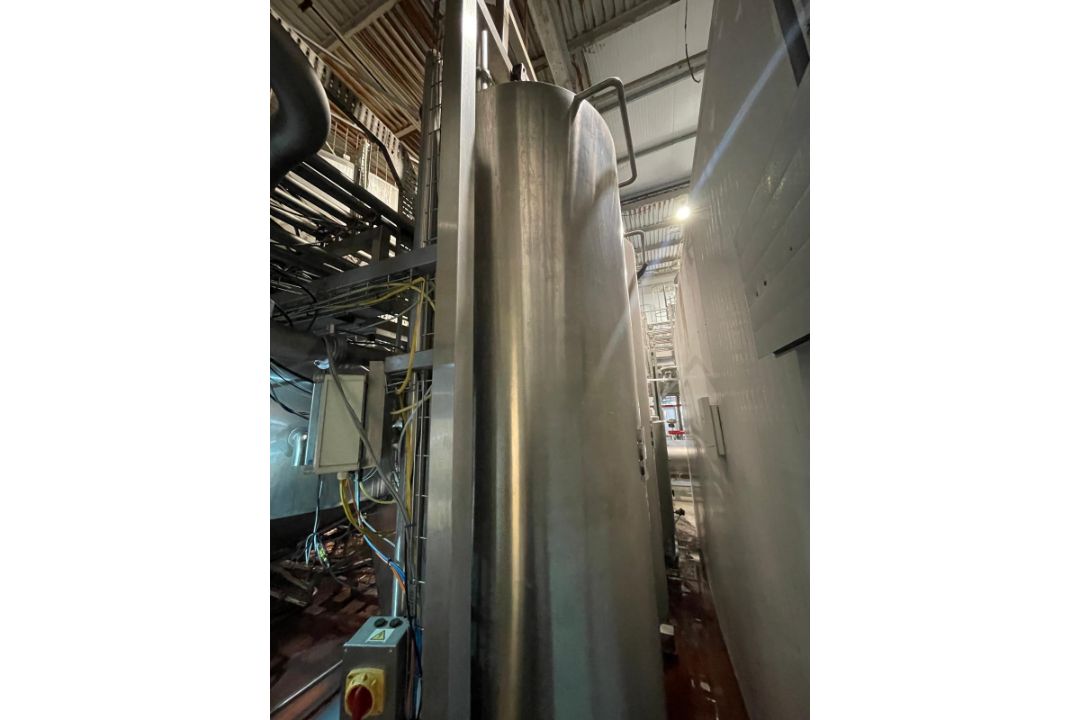 1 x CIP Unit, Single Channel Twin Tank, Acid and Caustic on single skid 2.2 x 1.5 x 3.3m. Alfa Laval - Image 2 of 8