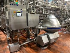 Tetra Pak Clarifier. D60 YOM 2015. 3 x 2.3 x 2m. 37 Kw motor, 60,000 ltrs per hour, Air Tight design