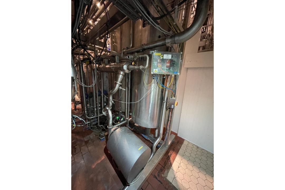 1 x CIP Unit, Single Channel Twin Tank, Acid and Caustic on single skid 2.2 x 1.5 x 3.3m. Alfa Laval - Image 4 of 8