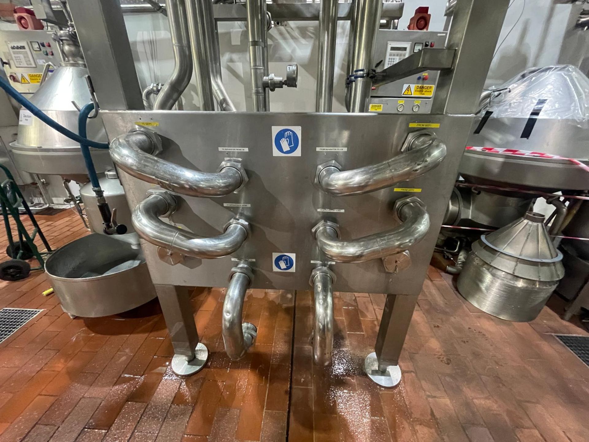 Alfa Laval Tetra Pak Whey Separator. No 2. HMRPX 4032790 P2, YOM 1980. 25,000 Ltrs per hrFully func - Image 8 of 11