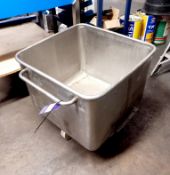 Stainless Steel Tote Bin