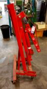 Ferm FTC-2 folding crane capacity 2 tonne