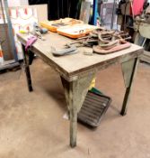 Steel welding table 1200 x 950mm