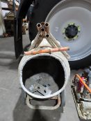 Belle Mini-mix 150 cement mixer- 240V- with legs