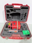 Datum laser level- green laser- working