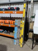 Qty of assorted spirit levels (S/R)