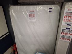 4ft 6” divan base with 4ft 6” the oxford 13.5g mattress rrp. £300 total