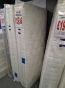Brooklands beds overture 3ft single mattress £139.95