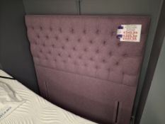 Chesterfield 4ft 6” double floorstanding headboard rrp. £349.95