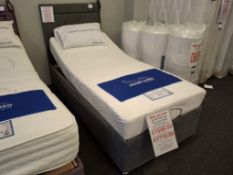 Adjust-a-Bed Gel-Flex ortho 3ft single bed with Colton floorstanding headboard rrp. £1260 total
