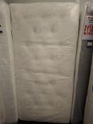 Brooklands beds overture 3ft single mattress rrp. £139.95