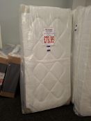 Beauty Sleep Chester 3ft single mattress rrp. £79.95