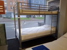 Sunshine BLP steel frame bunk bed with Confi Unity