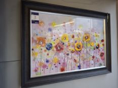 “Poppys” liquid art wall art rrp. £199.95