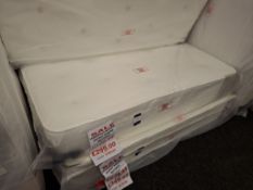 Essentials natural pocket 4ft 6” double mattress rrp. £250