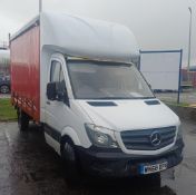 MERCEDES ­BENZ SPRINTER 314CDI LONG DIESEL 3.5t Luton. Registration: WN68 DPX. Mileage: 210,072