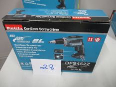 Makita DFS452Z Cordless Drywall Screwdriver (Unused/Body Only)