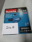 Makita DF0300 110 Volt Combi Drill/Driver 10mm Capacity (Unused)