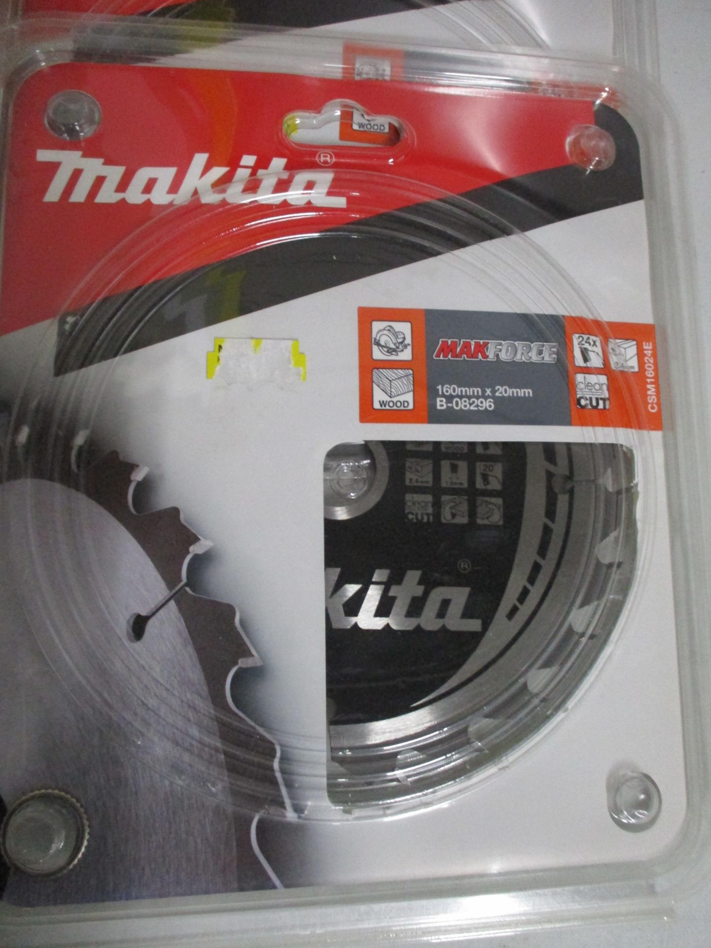 (6) Makita MakForce B-08296 TCT Circular Saw Blades for Wood (Unused) - Image 2 of 3