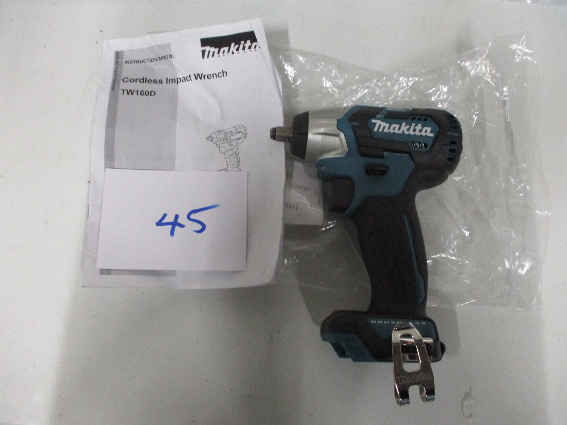 Makita 3/8" Sq DriveTW160D Cordless Impact Wrench (Unused)