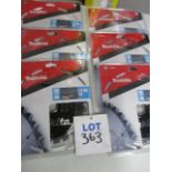 (6) Makita B-08903 TCT Makblade Circular Saw Blades for Wood (Unused)