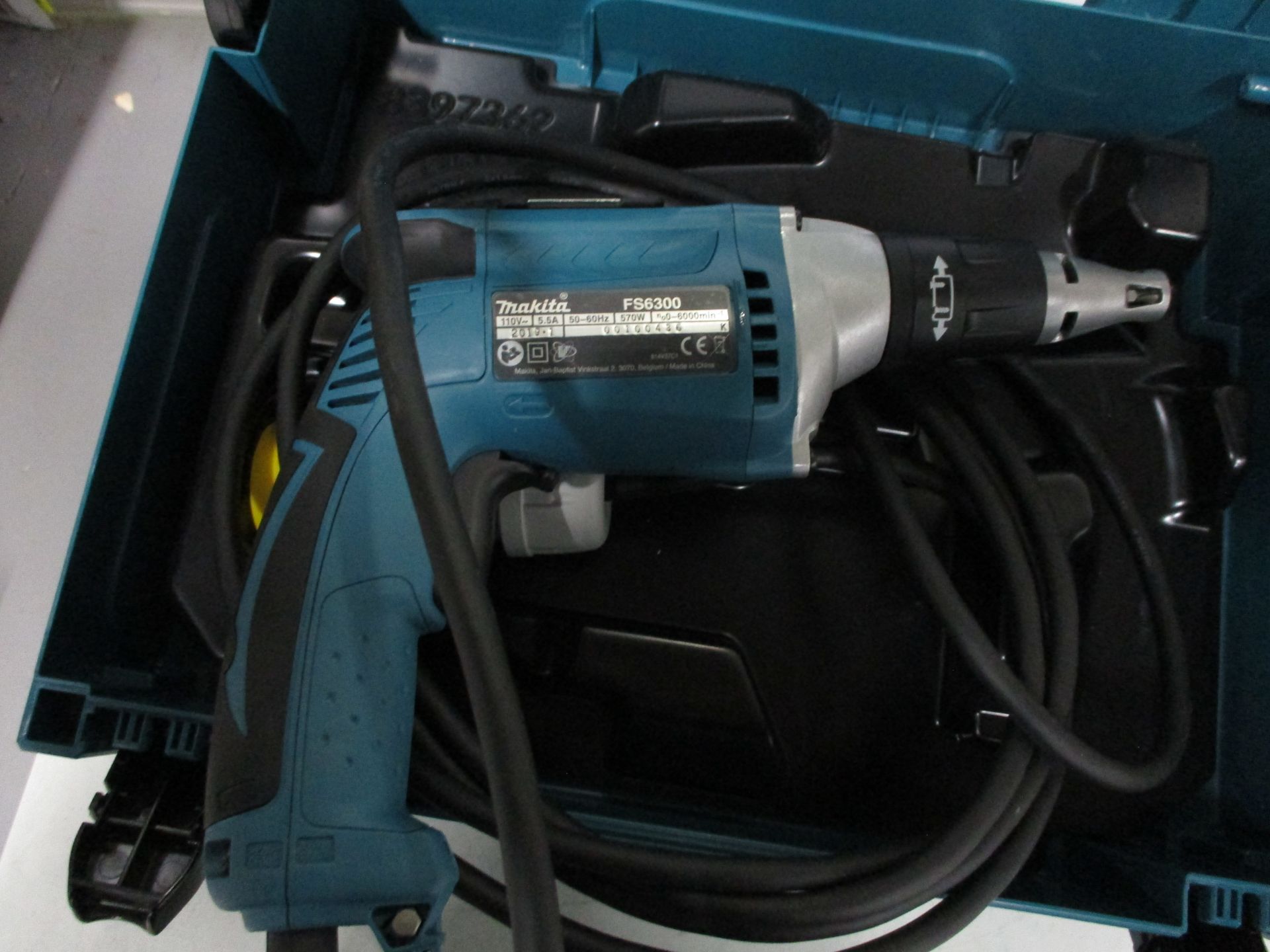 Makita FS6300 Drywall Screwdriver 110 Volt in Carrying Case (Unused) - Image 3 of 5