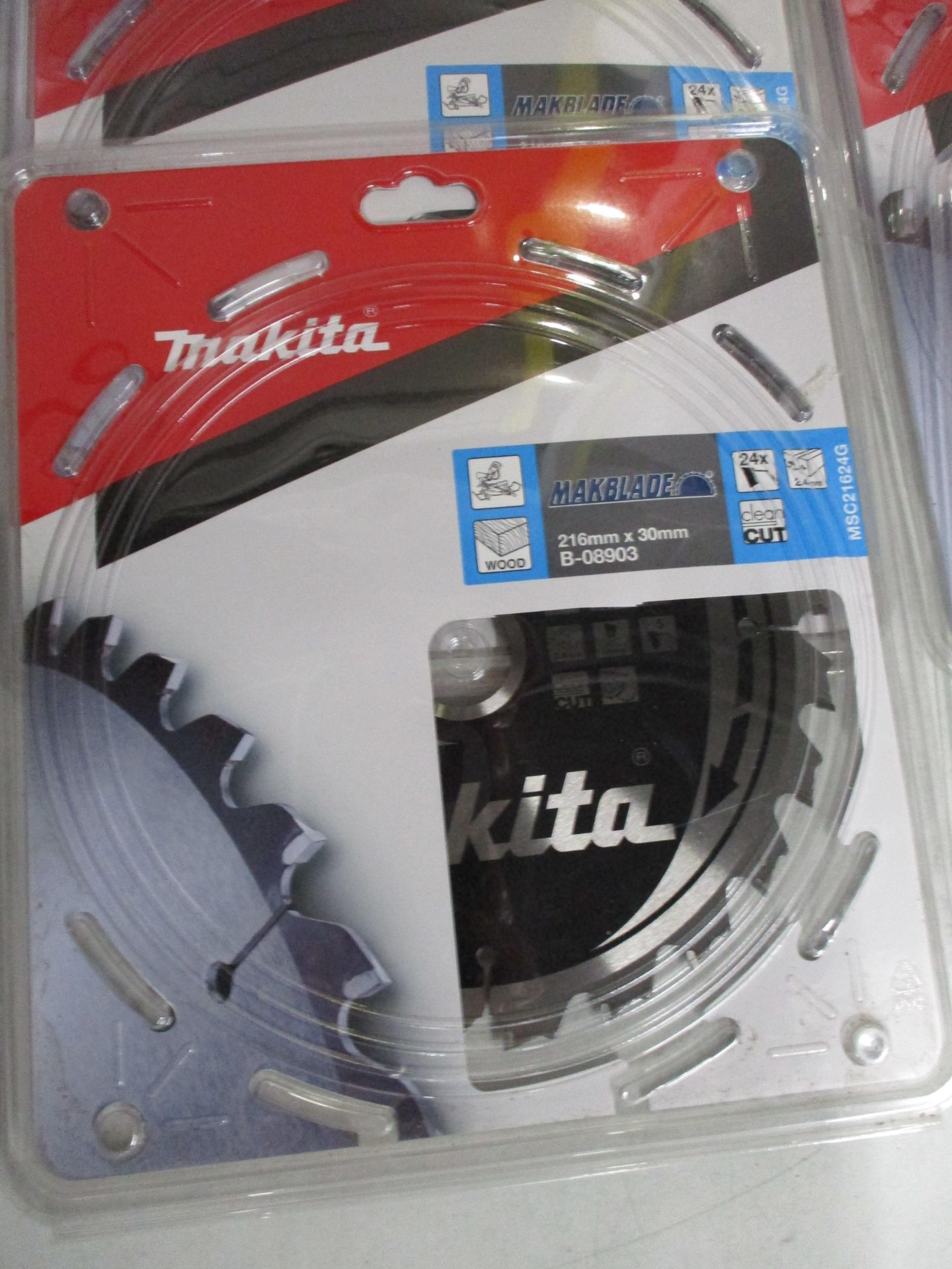 (6) Makita B-08903 TCT Makblade Circular Saw Blades for Wood (Unused) - Image 2 of 3